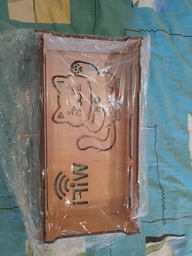 Настінна коробка для роутера Wi-Fi Полка 40*20,5*10 см Котик фото від покупців 2