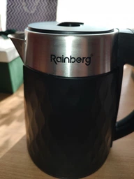 Электрочайник Rainberg RB-2226 дисковый 2л 2000Вт Коричневый фото от покупателей 2