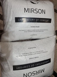 Подушка антиаллергенна MirSon Eco Line Silver №142 EcoSilk 60х60 см Середня (2200000393128)