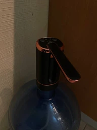 Помпа для воды электрическая диспенсер аккумуляторный мощный 1200mAh для бутылей BRS Black фото от покупателей 8