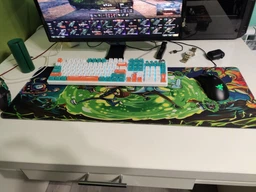 Игровая поверхность игровой коврик для мыши мышки и клавиатуры U&P Rick and Morty XXL 800x300 мм Control Speed Desk Mat противоскользящий компьютерный коврик на стол с прошитыми краями фото от покупателей 6