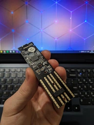 Зовнішня кишеня Blueendless 2806N для NVMe (PCIe) M2 SSD USB 3.1 Gen 2 Type-C фото від покупців 5