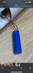 Аккумулятор Vipow ICR18500 TipTop 18500 Li-Ion 1200 mAh 3.7 V Blue (YT25546) фото от покупателей 6