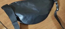 Мужская сумка на пояс на грудь с натуральной кожи универсальная бананка Turtle фото от покупателей 2