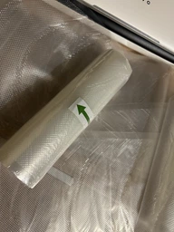 Гофровані пакети в рулоні 20x500 см для вакууматора вакуумна плівка фото від покупців 4
