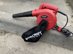 Повітродувка електрична Worcraft LB-600, для збирання листя фото від покупців 2