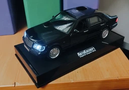 Машинка TK Union Group Mercedes-Benz W140 метал 1:32 світло/звук відчиняються двері/капіт/багажник Біла (LF-43189)