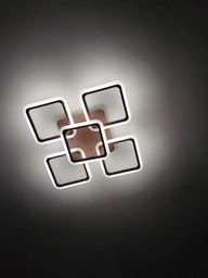 Стельова люстра LED з димером Light House SL-18185/4+1 CR 150W DIMMER 3000-6000 H110*L580*W580 хром