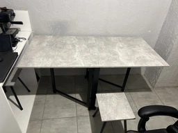 Стол-книжка трансформер Орион 2 Ferrum-decor 750x1520x730 Черный металл ДСП Дуб Сонома 16 мм (ORI204) фото от покупателей 13