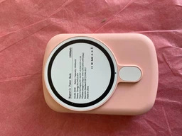 УМБ магнітний павербанк бездротове зарядне MagSafe Power Bank Battery Pack 5000mAh 20W Pink (10100) фото від покупців 3