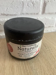 Маска з перцем 3 в 1 Проти випадіння, стимуляція росту та зміцнення Hair Compliment Naturalis 500 мл. фото від покупців 13