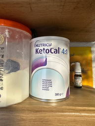 Ентеральне дитяче харчування Nutricia КетоКал 4:1 для дітей від 1 року до 10 років 300 г (4008976671770)