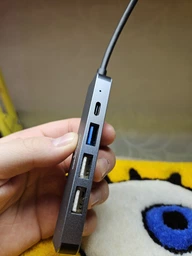 USB-хаб Cablexpert USB-C 5-в-1 (хаб/HDMI/PD) (A-CM-COMBO5-03) фото від покупців 1