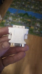 Переходник Voltronic DVI-D 24+1 (папа) / VGA (мама), Grey Q50 (2000000111346)