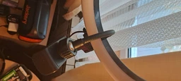 Комплект блогера RZTK Light Pro Black (кільцева led лампа 26 см 10 Вт / штатив 1.67 м / мікрофон) фото від покупців 3