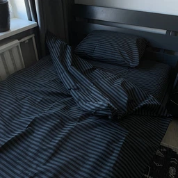 Комплект постільної білизни MirSon сімейний 160x220 см х 2 шт 17-0611 Stripe Black Ranforce Elite (2200008200435) фото від покупців 3