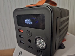 УМБ XO Power Bank 60000mAh PR204 100W 3 USB+2 Type-C QC&PD3.0 Black (6920680838486)