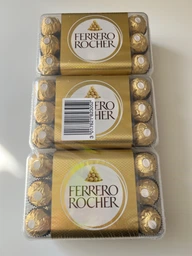 Набір Шоколадні цукерки Ferrero Rocher 375 г х 3 шт
