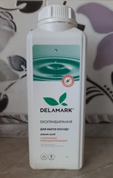 Засіб для ручного миття посуду DeLaMark з ароматом римської ромашки 1 л (4820152330659) фото від покупців 1