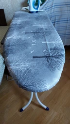 Чохол для прасувальної дошки 120*42 см Laundry M металізована тканина (M42M-02) фото від покупців 1