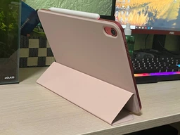 Магнитный чехол-книжка BBM1 Magnetic Case для iPad 10 2022/2024 10,9"/iPad 11" 2025 (A16) Серо-фиолетовый фото от покупателей 4