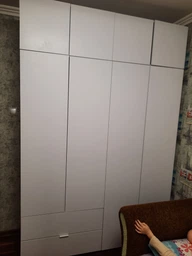 Шафа розпашна з антресоллю Doros Лукас 160х50х240 см Канноло (DRS-011881) фото від покупців 6