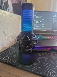 Мікрофон для ПК, для стрімінгу, подкастів HyperX QuadCast S (HMIQ1S-XX-RG/G) фото від покупців 7