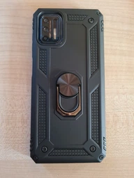 Чохол Shield для Motorola Moto G9 Plus бампер протиударний з підставкою Dark-Blue