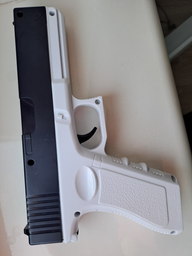 Водяний пістолет UKBOO акумуляторний електричний Water Gun Glock, синій (LK-1- Blue ) фото від покупців 3