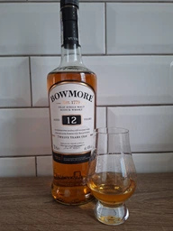 Віскі Bowmore 12 років витримки 0.7 л 40% у подарунковій упаковці (5010496001233_5010496080818)