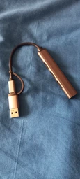 USB-хаб Dynamode USB 3.0 Type-C/Type-A на 4 порта: 1 x USB 3.0 3 x USB 2.0 Металл, темно-серый (DM-UH-312AC) фото от покупателей 8
