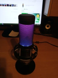 Мікрофон для ПК, для стрімінгу, подкастів HyperX QuadCast S (HMIQ1S-XX-RG/G) фото від покупців 6