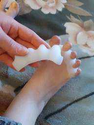 Силіконовий коректор-роздільник для пальців ніг Clefers ToeSep 35- Лікування кісточки (500448) 1 пара фото від покупців 4