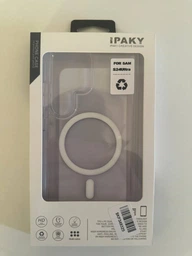 Чехол Ipaky Comely Series с Magsafe для Samsung S24 Ultra Прозрачный фото от покупателей 11