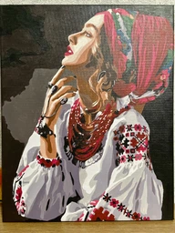 Картина по номерам. Цветы-звезды ©2kolyory_official. 40х50. KHO4962. Идейка