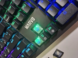 Клавиатура проводная Marvo KG916 Multi-LED Mechanical Blue Switch USB (KG916.MRV)
