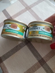 Влажный корм для кошек Purina Gourmet Gold Нежные биточки с индейкой и шпинатом 12х85 г фото от покупателей 1