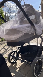 Москитная сетка на коляску универсальная BAVO BabyGuard B-3 Розовая фото от покупателей 10