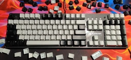 Набор кейкапов Hator First Ukrainian PBT keycaps UKR/ENG/rU White (HTS-136)