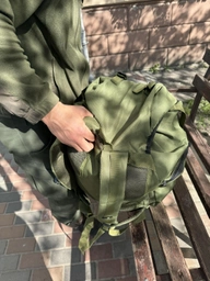 Рюкзак тактичний 100л Oxford 600D Піксель зелений