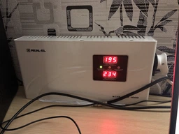 Стабілізатор REAL-EL STAB SLIM-1000, white (EL122400007) фото від покупців 12