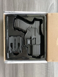 Страйкбольний пістолет з Кобурою Glock 17 Galaxy G15+ метал чорний фото от покупателей 1