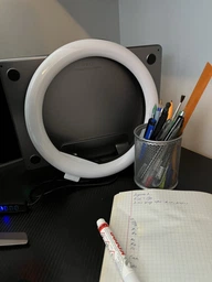 Кольцевая лампа Ring Fill Light 26см на штативе (USB, LED 5 В, диммер 3 режима, селфи кольцо, тринога, ночник) фото от покупателей 2
