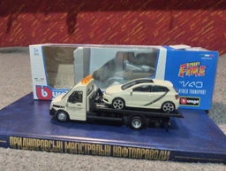 Ігровий набір Bburago автоперевізник з автомоделлю VW Polo Gti Mark 5 (18-31403) (4893993314034) фото від покупців 3