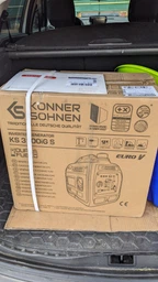 Генератор Konner&Sohnen KS 3100iG S 3.1 кВт фото від покупців 11