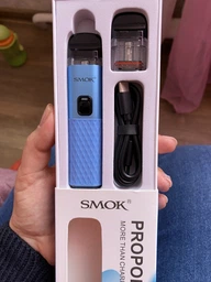 POD-система Smok PROPOD KIT Stone Green 10,7 см, 800 мАч, 22 Вт, цинковый сплав + силикон фото от покупателей 6