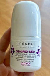 Антиперспірант кульковий Biotrade ODOREX тривалої дії 10 днів захисту 40 мл фото від покупців 4
