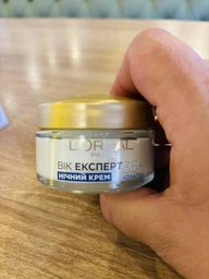 Антивіковий зволожувальний нічний крем для шкіри обличчя L'Oreal Paris Вік Експерт 35+ проти зморшок 50 мл (3600524033569) фото від покупців 3