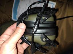 Балістичний шолом каска FAST Helmet NIJ IIIA оливковий+Тактичні навушники M32+квер фото від покупців 2