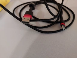 Кабель Baseus Cafule Cable USB for Type-C 2A 2.0 м Red/Black (CATKLF-C91) фото от покупателей 11